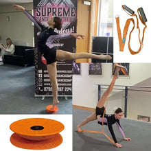 Load image into Gallery viewer, Pre Loved Artan Balance Leg Stretching Strap and Ballet Balance Board, 2 Pc Set