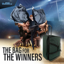 Load image into Gallery viewer, Artan Balance Duffle Dance Bag with Portable Costume Garment Rack 28"