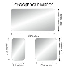 Load image into Gallery viewer, Pull and Stair Unbreakable Kids Wall Mirror - Heavy Duty Plexiglass Acrylic, Rounded Corners