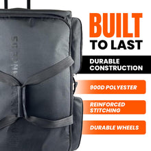 Load image into Gallery viewer, Artan Balance 28″ Rolling Dance Trolley Bag With Garment Rack &amp; Multiple Storage Pockets – Available in Royal Black &amp; Sparkling