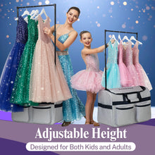 Load image into Gallery viewer, Professional Dance Competition Bag with Built-In Garment Rack &amp; Foldable Mirror – , 28″ Size — Ideal for Kids, Teens and Performers