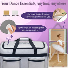Load image into Gallery viewer, Professional Dance Competition Bag with Built-In Garment Rack &amp; Foldable Mirror – , 28″ Size — Ideal for Kids, Teens and Performers