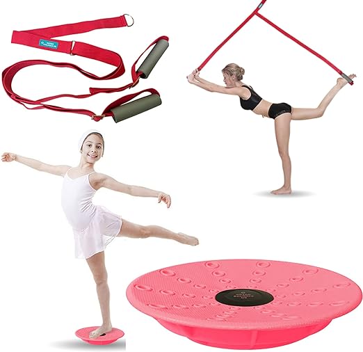 Pre-Loved Artan Balance Door-Mounted Flexibility Strap and Turning Disc SET