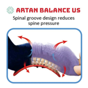 NEW!!! Artan Balance Height Adjustable Lumbar Support Back Stretcher