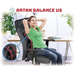 NEW!!! Artan Balance Height Adjustable Lumbar Support Back Stretcher