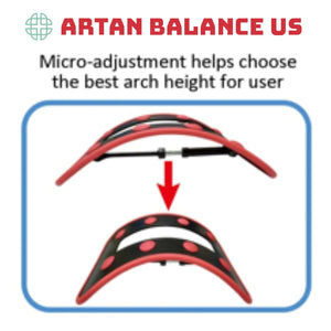 NEW!!! Artan Balance Height Adjustable Lumbar Support Back Stretcher