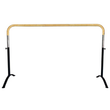 Load image into Gallery viewer, NEW!!! Ballet Barre SWAN LAKE Portable for Home or Studio, 6 ft Extendable to 12 ft Bar with Curved Shape