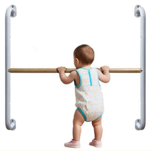 Load image into Gallery viewer, Montessori Coordination mirror Set- Pull Up Curved Bar and Mirror for babies and Toddlers