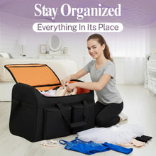 Load image into Gallery viewer, Professional Dance Competition Bag with Built-In Garment Rack, 28″ Size — Ideal for Kids, Teens and Performers