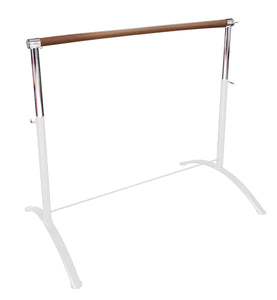 Single Bar Barre - Curved Legs WHITE COFFEE - SLEEPING BEAUTY series