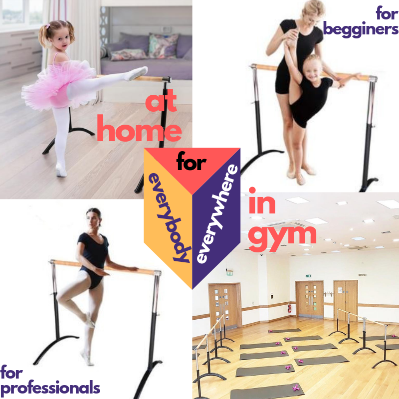 Pull Up Bar Artan Balance Ballet Barre Portable For Home Or Studo