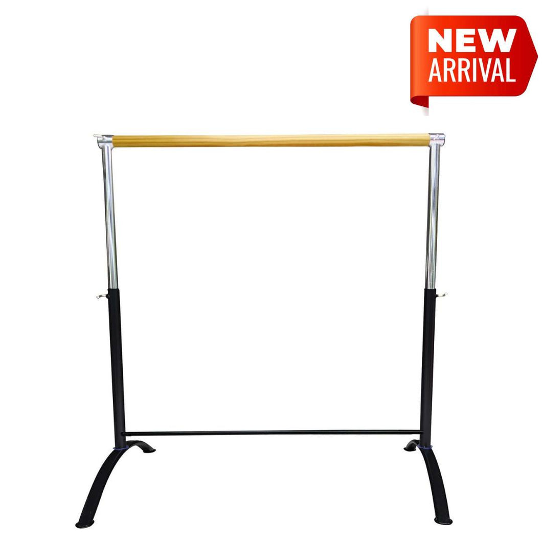 Single Bar Barre - Curved Legs - PINEWOOD bar