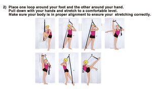 Artan Balance Leg Stretching Strap and Ballet Balance Board, 2 Pc. Set