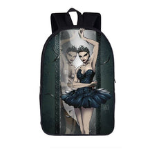 Load image into Gallery viewer, Cartoon Ballet Dancer Print Backpack