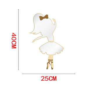 Ballerina Shaped Mirror