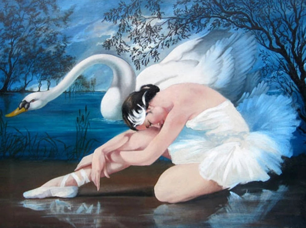 Diamond Embroidery Dancing Ballerina DIY Mosaic