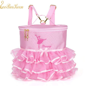 Ballet Dance Bag Backpack  For Girls Embroidered