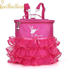 Load image into Gallery viewer, Ballet Dance Bag Backpack  For Girls Embroidered