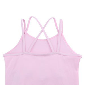 Cotton Leotard with Chiffon Skirt