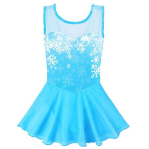 Cotton Leotard with Chiffon Skirt