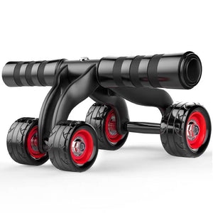 4-Wheel Abdominal Roller Muscle Trainer