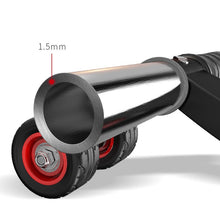 Load image into Gallery viewer, 4-Wheel Abdominal Roller Muscle Trainer