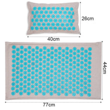 Load image into Gallery viewer, Acupressure Mat and Pillow Set