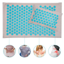 Load image into Gallery viewer, Acupressure Mat and Pillow Set