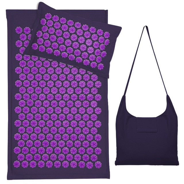 Acupressure Mat and Pillow Set