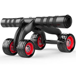 4-Wheel Abdominal Roller Muscle Trainer