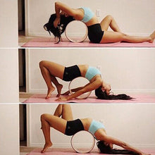 Load image into Gallery viewer, Natural Cork Yoga Wheel with Buddha Lotus