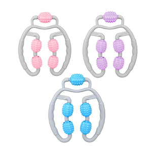 Muscle Wheel Massager with Rollers