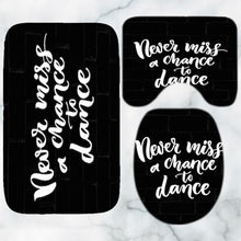 Load image into Gallery viewer, Ballerina Shower Curtain and Bath Mat Set