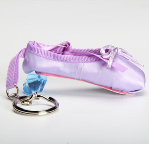 Ballet Shoe Keychain