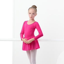 Load image into Gallery viewer, Girls Cute Leotard for Dance, Gymnastics and Ballet With Chiffon Skirt