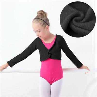 Girls Warm Cosy Wrap Sweater