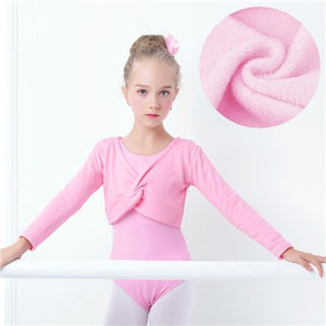 Girls Warm Cosy Wrap Sweater