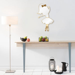 Ballerina Shaped Mirror