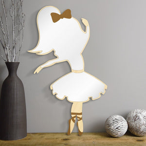 Ballerina Shaped Mirror